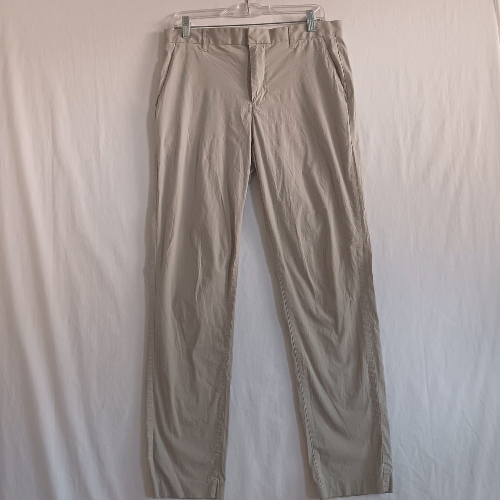 Everlane Chino Pants Mens 31x32 *33x31.5 Stone Performance Stretch Casual